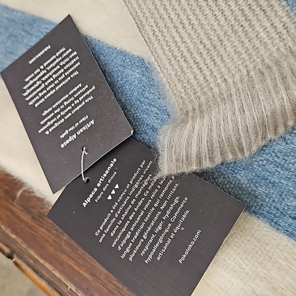 Alpaca blend Pokoloko Scarf NWT - Picture 4 of 7